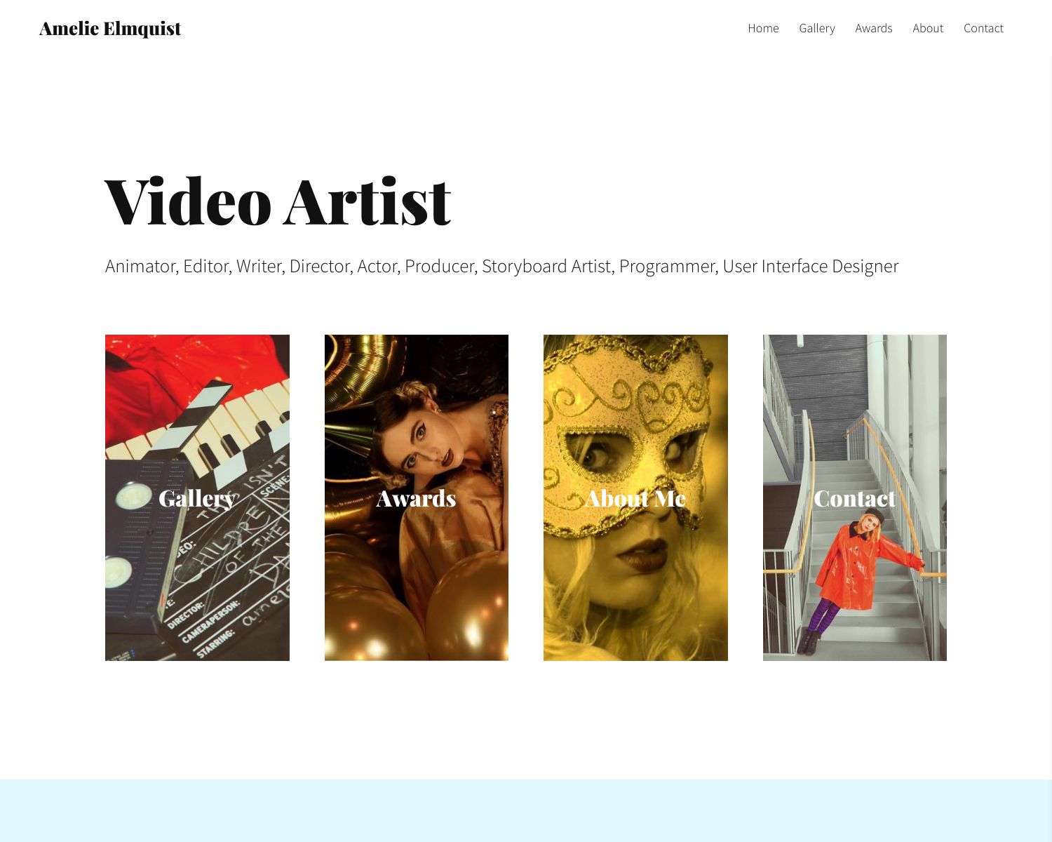 Amelie Elmquist Portfolio