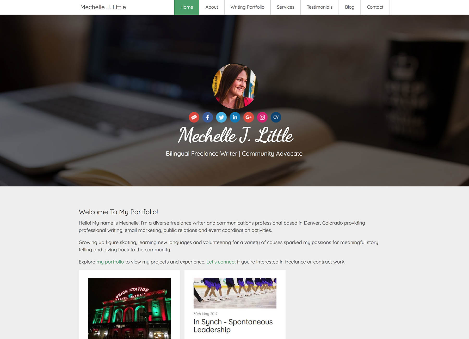 Mechelle J. Little Portfolio Mechelle J. Little Portfolio